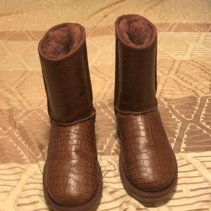 Crocodile Ugg boots